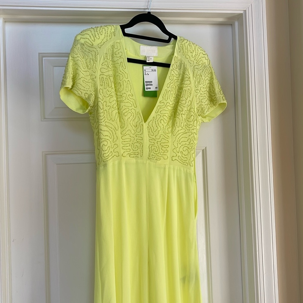 Size 6, H&M gown